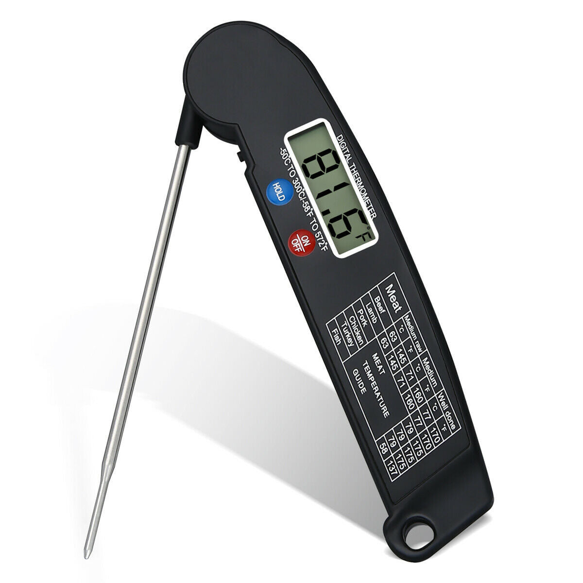 Digital Cooking Meat Thermometer Instant Read Food Steak Oven Smoker BBQ Grill Meat Thermometer