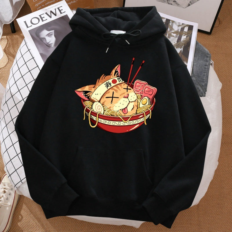 Japanese Ramen Catabuki Samurai Cat Sushi Streetwear Mens St