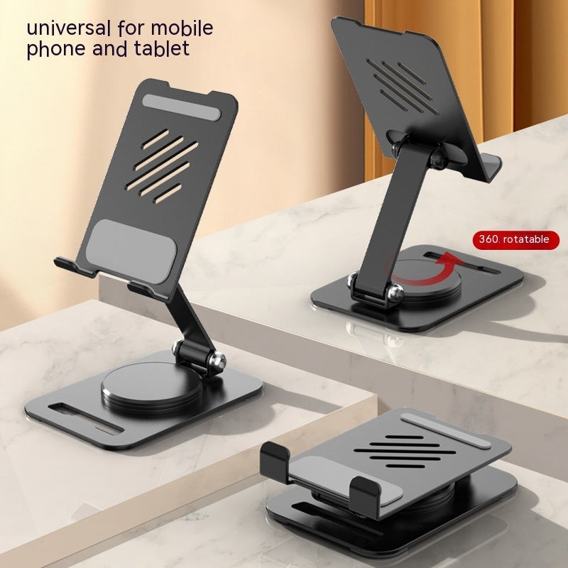 360 Degrees Rotate Metal Desk Mobile Phone Holder Stand