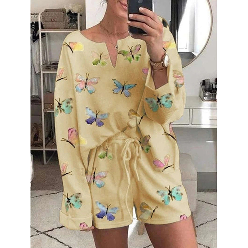 Women Casual Printed Pajamas