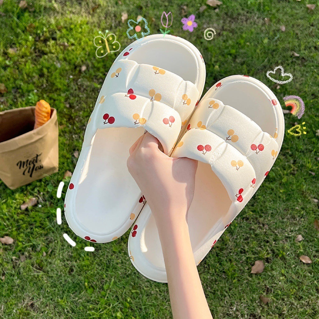 Summer Outdoor Wear Indoor Home Cute Slippers Women