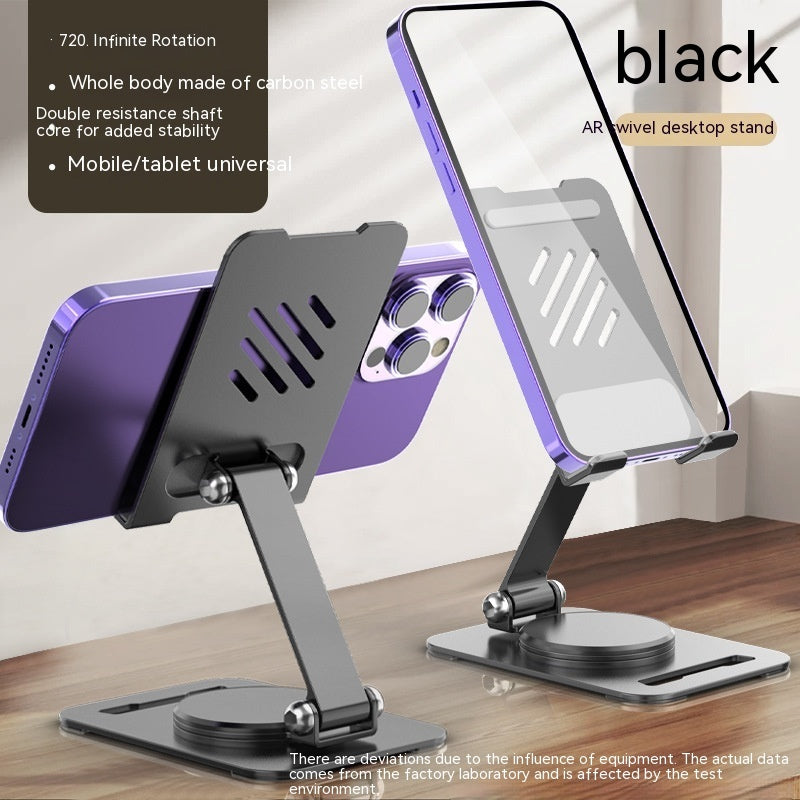 360 Degrees Rotate Metal Desk Mobile Phone Holder Stand