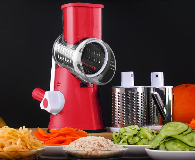 Manual Kitchen Accessories Multifunctional Round Mandoline slicer