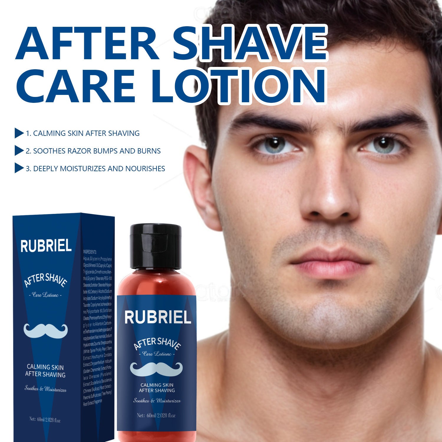 Nourishing Moisturizing Skin Care Aftershave Lotion