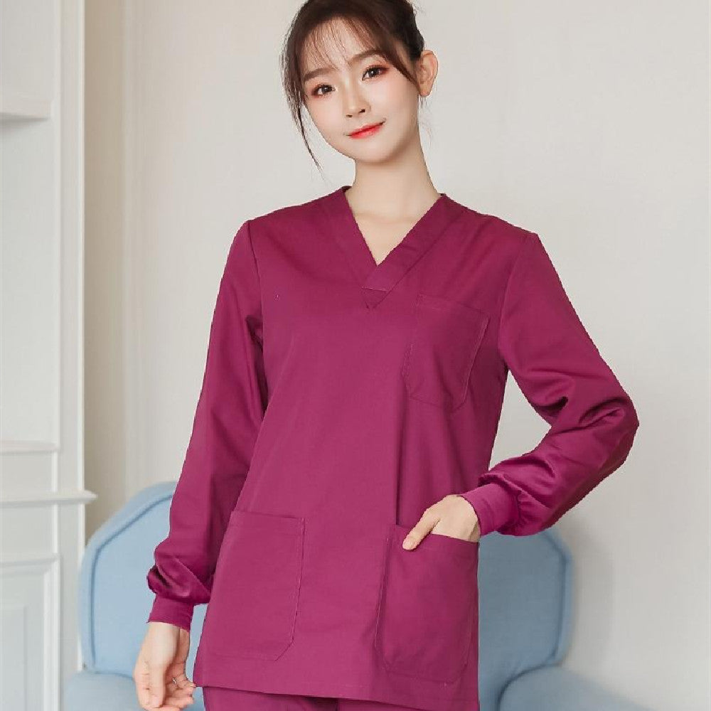 Hand-washing Clothes Women's Short-sleeved Clothes Uniforms