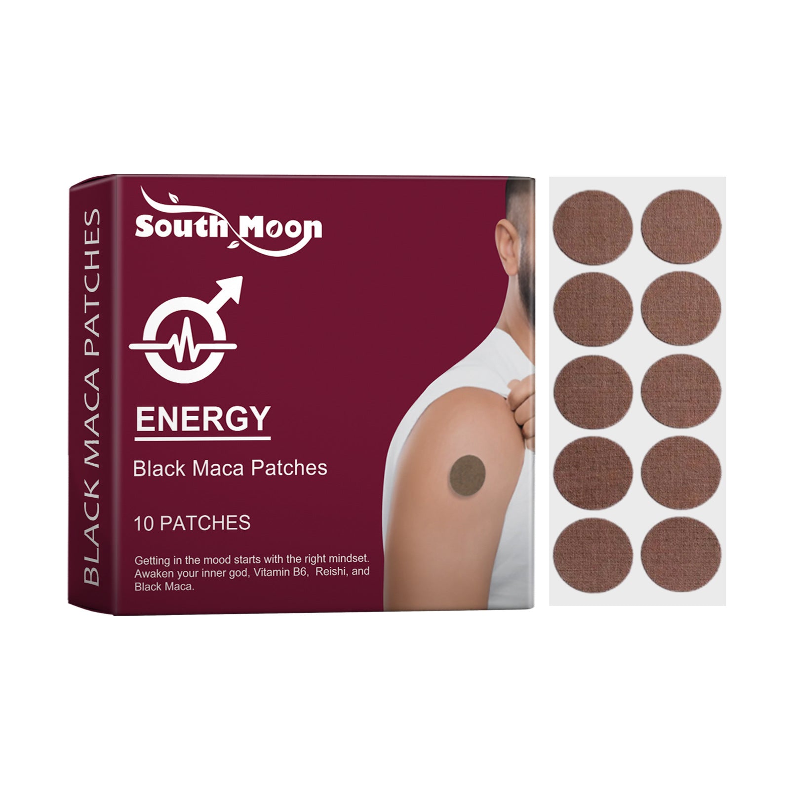 Herbal Vitality Male Energy Supplement Patch