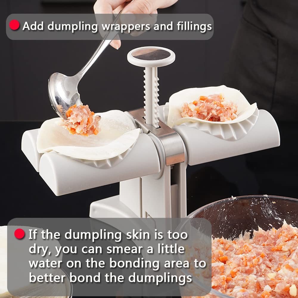 Collfa Automatic Dumpling Maker Mold Manual Ravioli Press Machine Dumpling Press Set